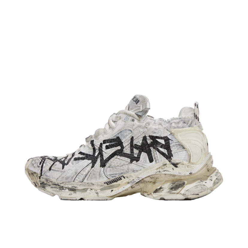 Tenisice i cipele Balenciaga Runner Graffiti "Off-White" Bijela | 772767 W3RBQ