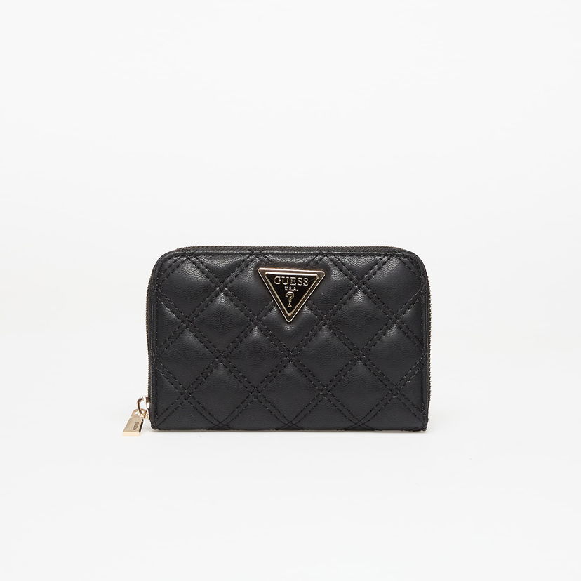 Novčanik GUESS GUESS Giully II Medium Zip Around Wallet Crna | SWQG9673140-BLA