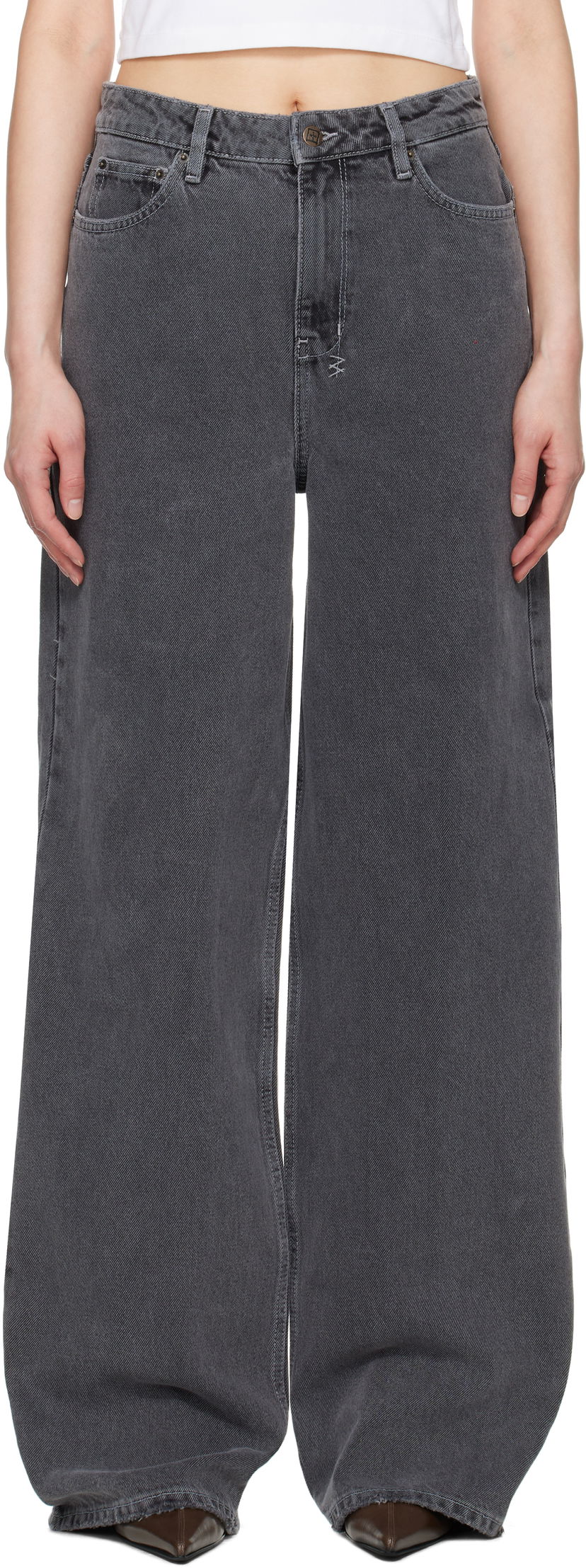 Jeans Ksubi Ksubi Baggy Jeans Siva | WSP25DJ016