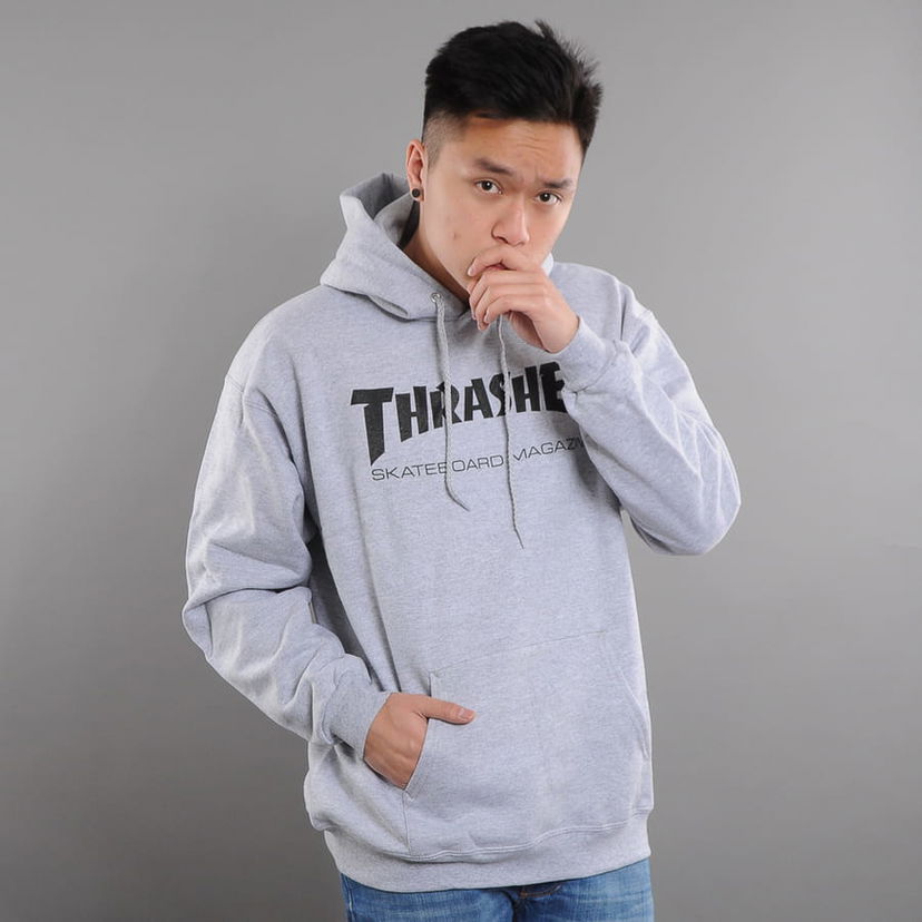 Dukserice Thrasher Thrasher Skate Mag Hoody Siva | 017838