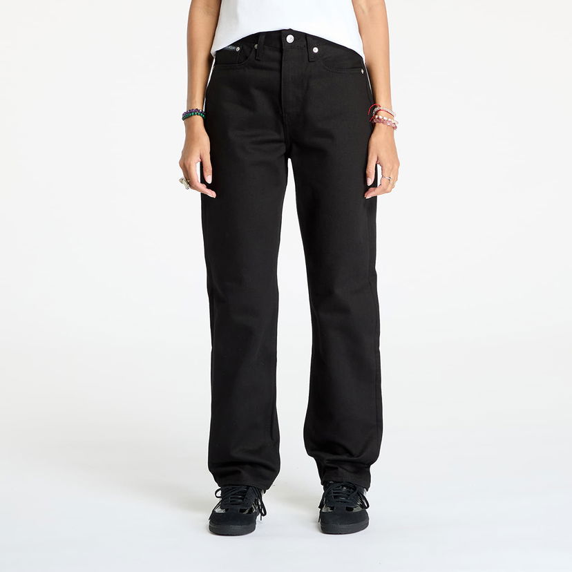 Jeans CALVIN KLEIN High Rise Straight Jeans Denim Crna | J20J224016 1BY