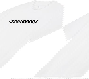 Majica kratkih rukava Converse Strip Wordmark Relaxed Bijela | 10024661-a01-102, 0
