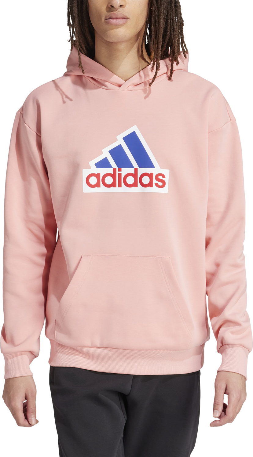 Dukserice adidas Performance M FI BOS HD OLY Ružičasta | is9597