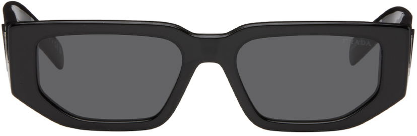 Sunčane naočale Prada Rectangular Sunglasses Crna | 0PR 09ZS 8056597744171