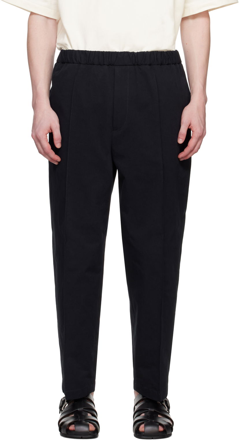 Hlače Jil Sander Jil Sander Tapered Trousers Crna | J21KA0012_J45286