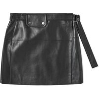 Suknja Nanushka Susan Leather Look Mini Skirt Crna | NW24RSSK01999, 1