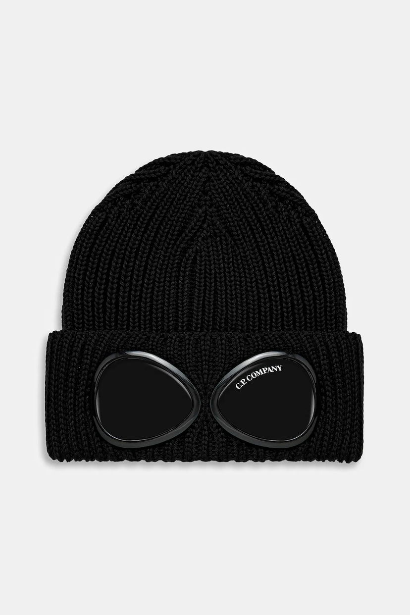 Kapica C.P. Company C.P. Company Goggle Beanie Crna | RFCMAC742A005509A