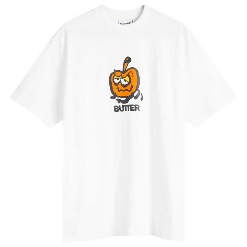 Majica kratkih rukava Butter Goods Smug Graphic Tee, Size Large Bijela | BG251107-WHT