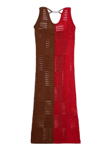 Haljina Andersson Bell Keira Block Knit Dress Crvena | atb935w