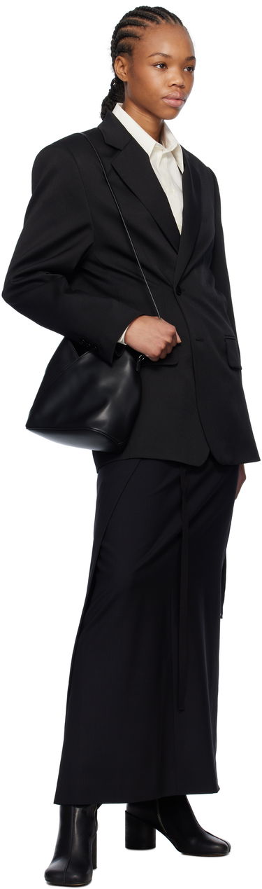 Jakna Maison Margiela MM6 Maison Margiela Tailoring Wool Blazer Crna | S52BN0136 M35153, 4