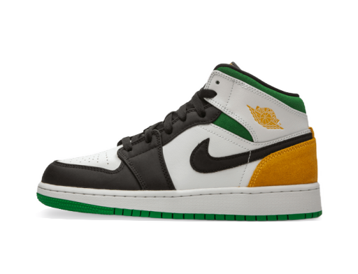 Tenisice i cipele Jordan Air Jordan 1 Mid SE "White Laser Orange Lucky Green" Višebojno | 852542-101