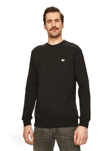Dukserice Lee Crew Sweatshirt Crna | L81ITJ01