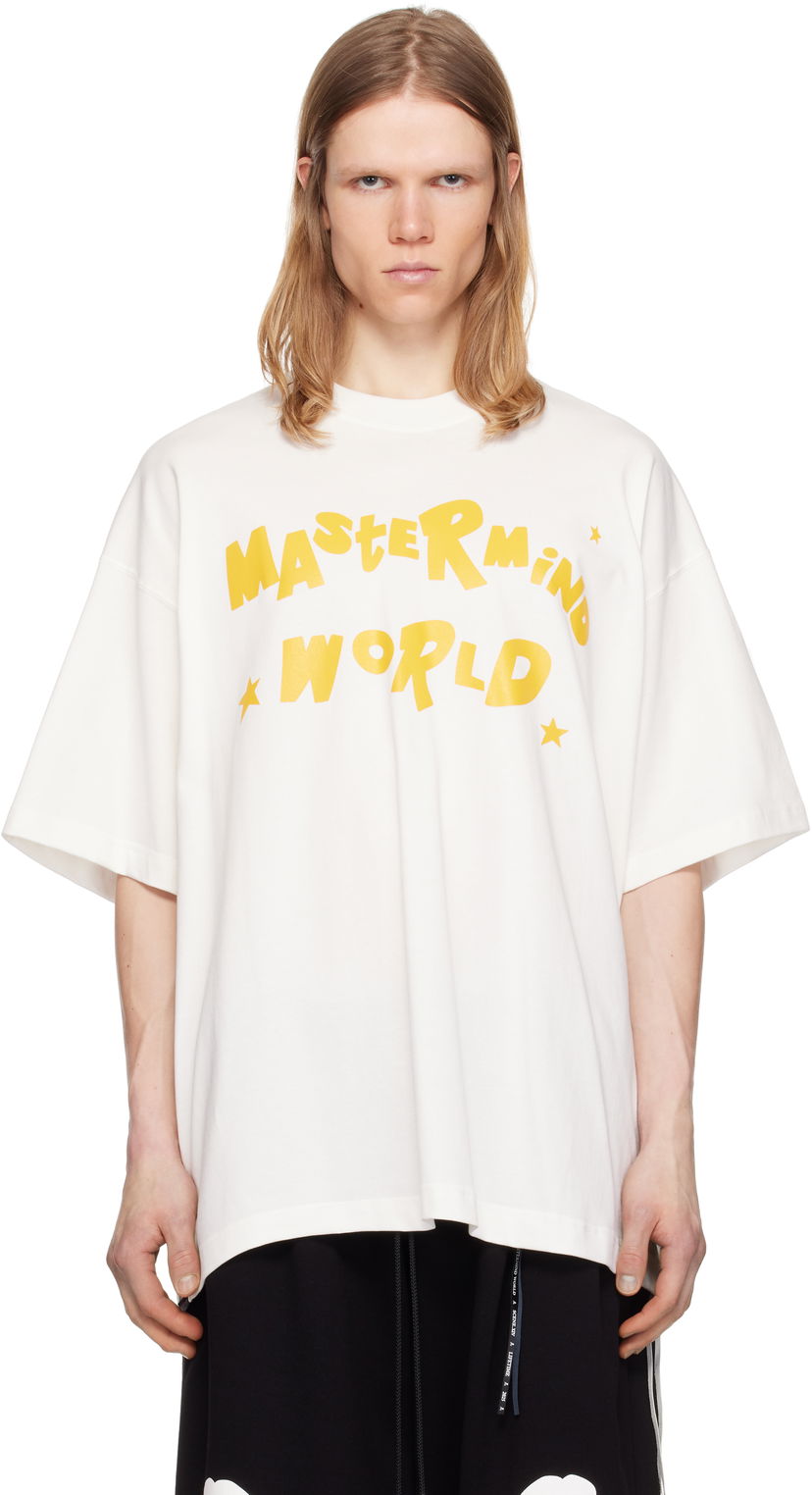 Majica kratkih rukava Mastermind WORLD Mastermind World Oversized Stay T-Shirt Bijela | MW25S14-TS052-022