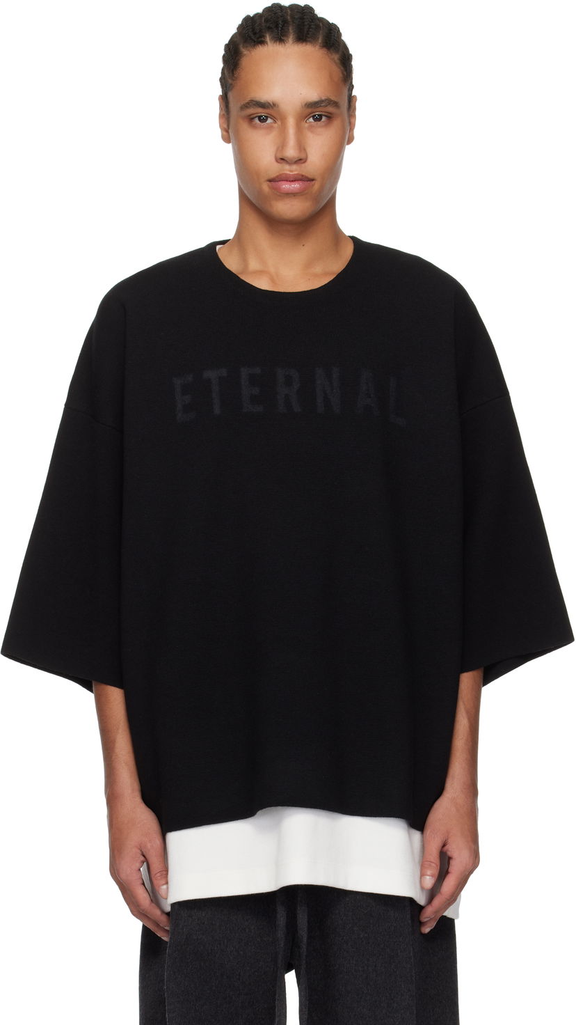 Džemper Fear of God Fear of God 'Eternal' Knit Sweater Crna | FGE220-20021LAW