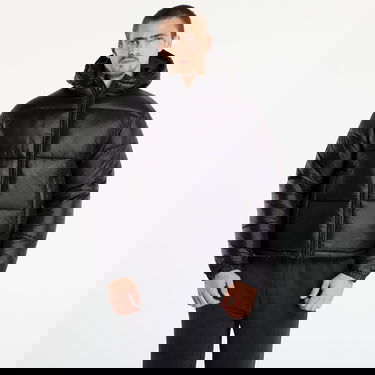 Pernata jakna Urban Classics Hooded Shiny Puffer Jacket Crna | TB7585-00007, 0