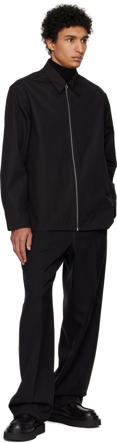 Košulja Jil Sander Jil Sander Zip-Up Shirt Crna | J22DL0249_J45002, 3