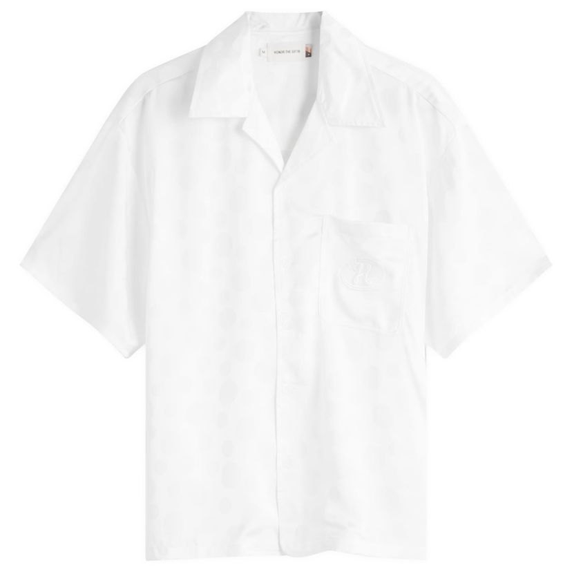 Košulja Honor The Gift Poka Dot Vacation Shirt Bijela | HTG250230-WHT