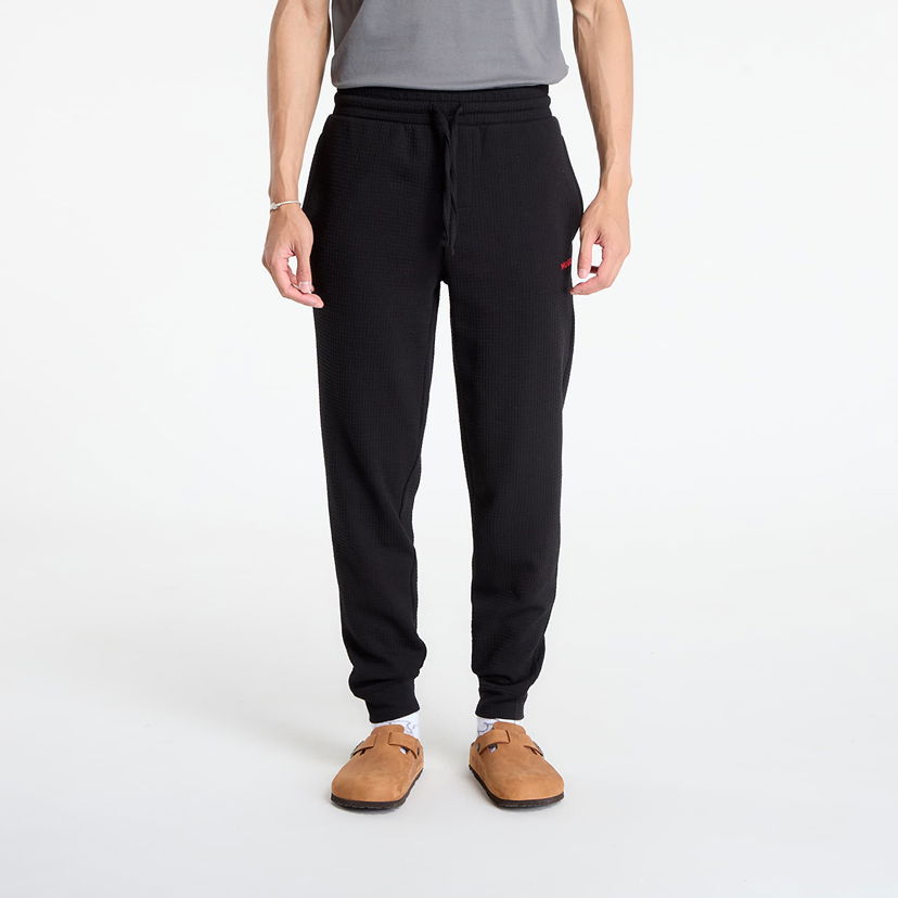 Trenirka BOSS Hugo Boss Austin Waffle Lounge Pants Crna | 50532012-001