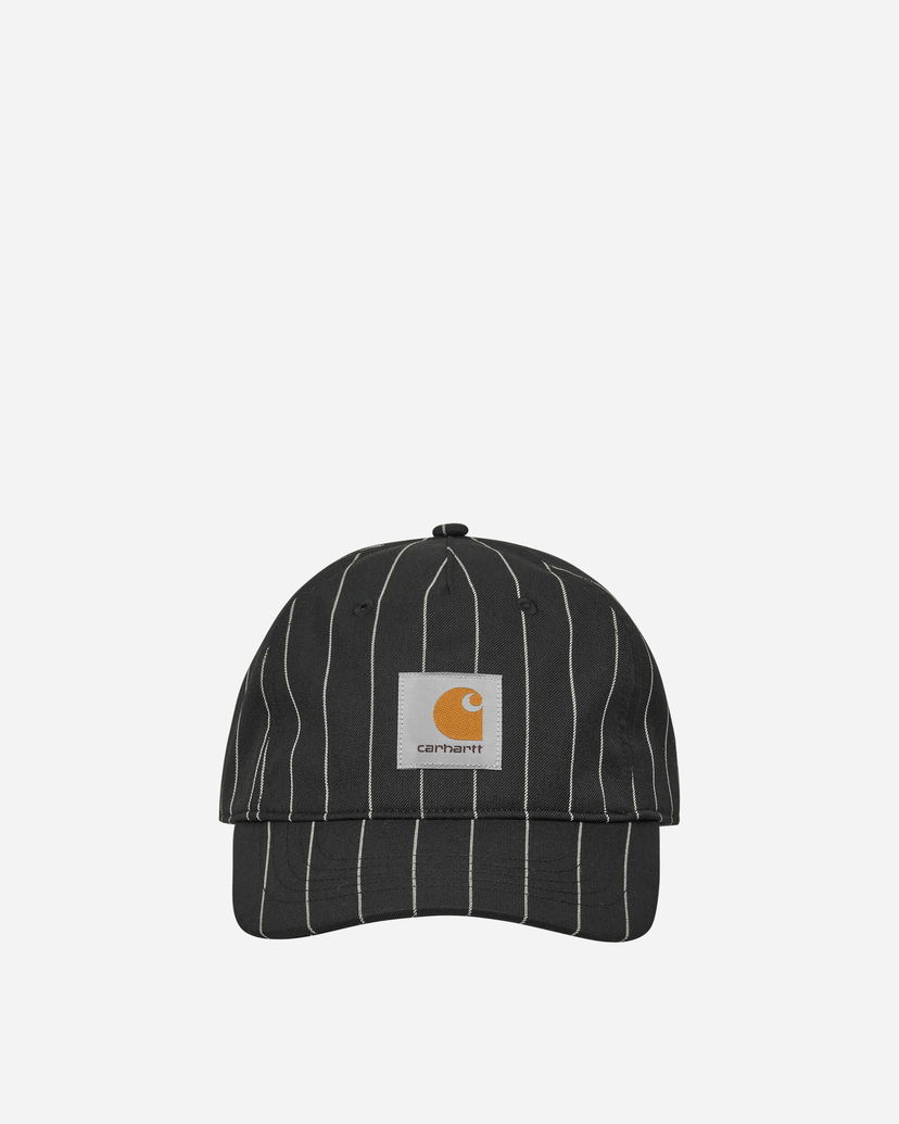 Kapa Carhartt WIP Pinstripe Baseball Cap Crna | I034348 2MBXX