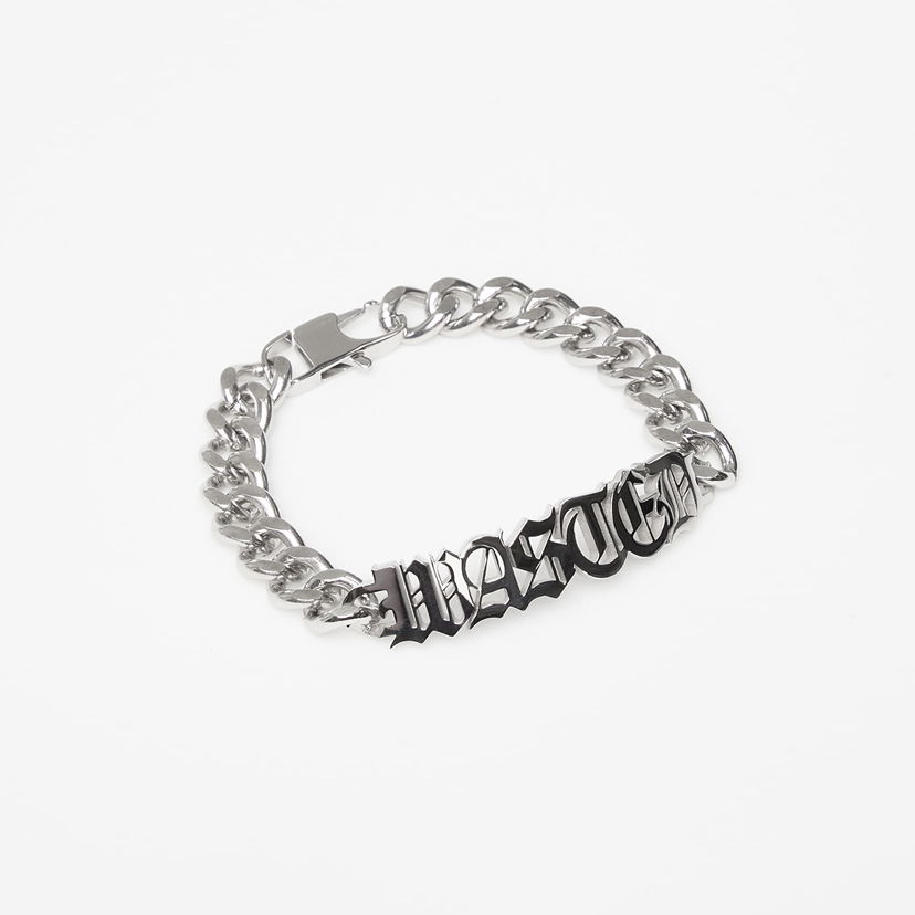 Narukvica Wasted Paris U Legacy Chain Bracelet with 'WASTED' Lettering Metalik | WP_000310