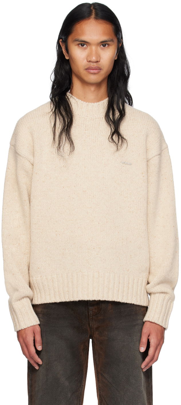 Džemper We11done We11done Chunky Knit Sweater Bež | WD-KT2-24-626-U-BG