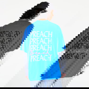 Majica kratkih rukava PREACH Logo Wording T-Shirt GOTS Plava | 0399005496, 0