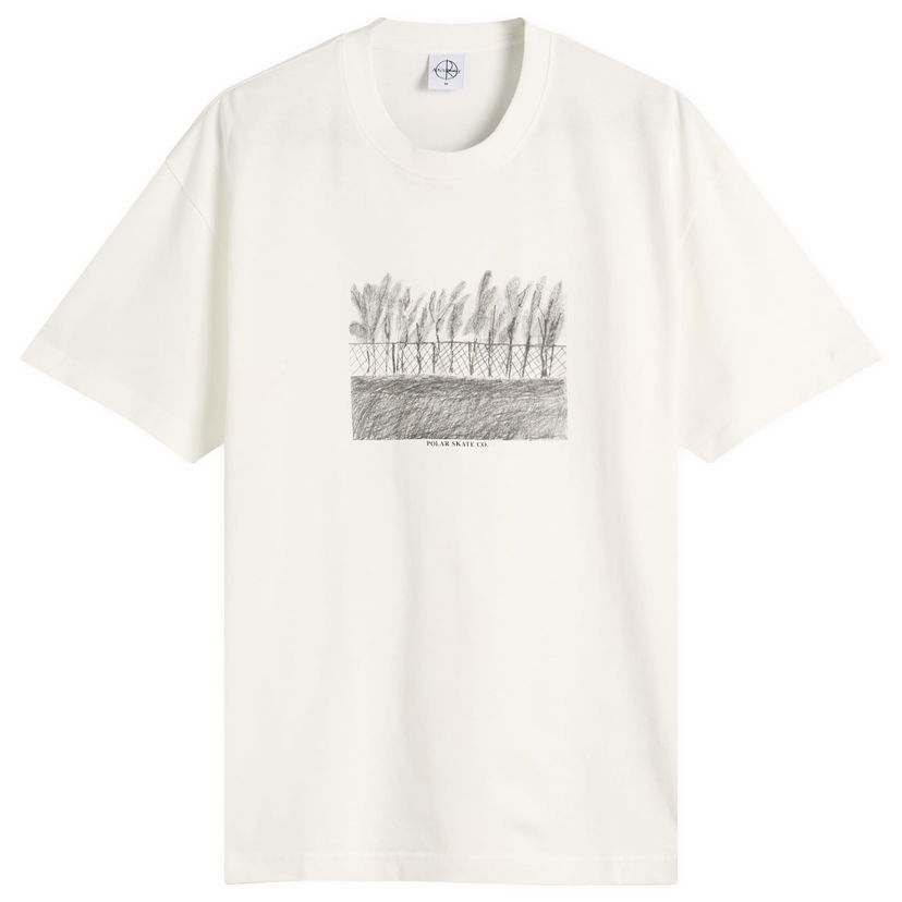 Majica kratkih rukava Polar Skate Co. Fence Graphic T-Shirt, Small Bijela | PSC-F25-28-CWH