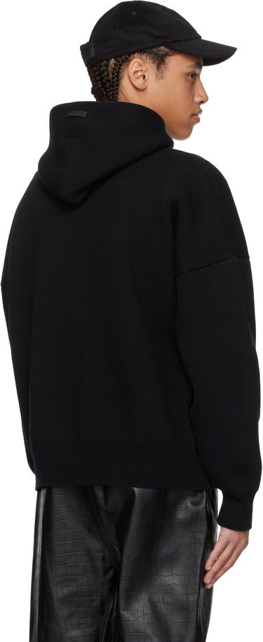 Džemper Fear of God Fear of God 'Eternal' Merino Knit Hoodie Crna | FGE220-2031LAW, 2