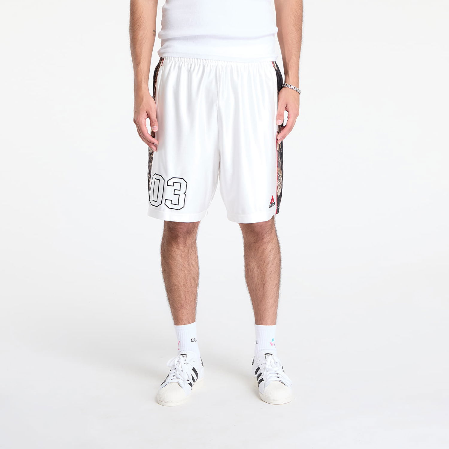 Kratke hlače adidas Originals adidas Originals Camo Shorts Bijela | KD6260, 0