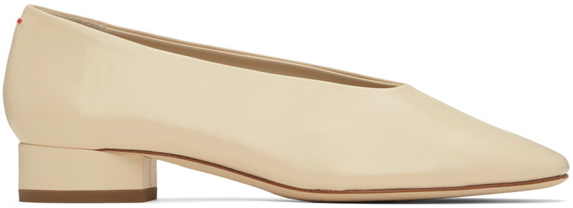 Odjeća Aeyde Aeyde Delia Ballerina Flats Bež | A11-PU-GELR25CH-0221-100-007