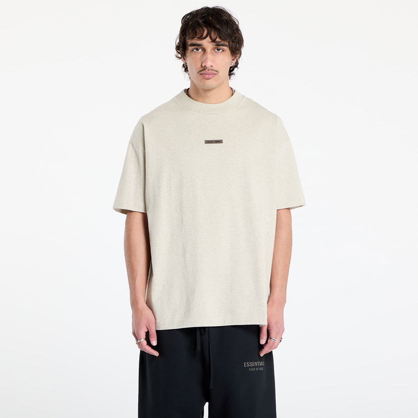 Majica kratkih rukava Fear of God Fear of God Essentials Classic Short Sleeve T-Shirt Bež | 125SP254192F-969