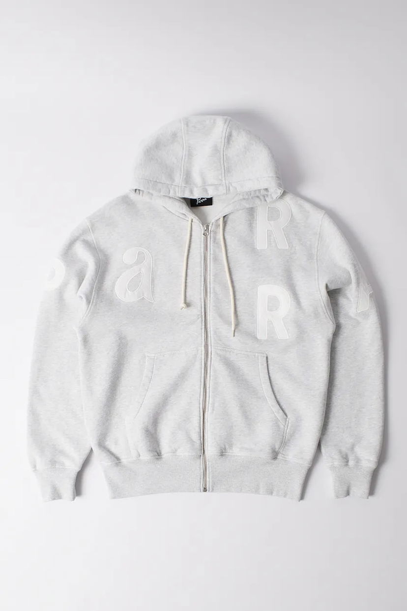 Dukserice By Parra Parra Word Salad Full-Zip Hoodie Siva | 54130