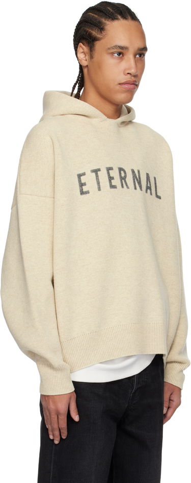 Džemper Fear of God Fear of God 'Eternal' Merino Knit Hoodie Crna | FGE220-2031LAW, 4