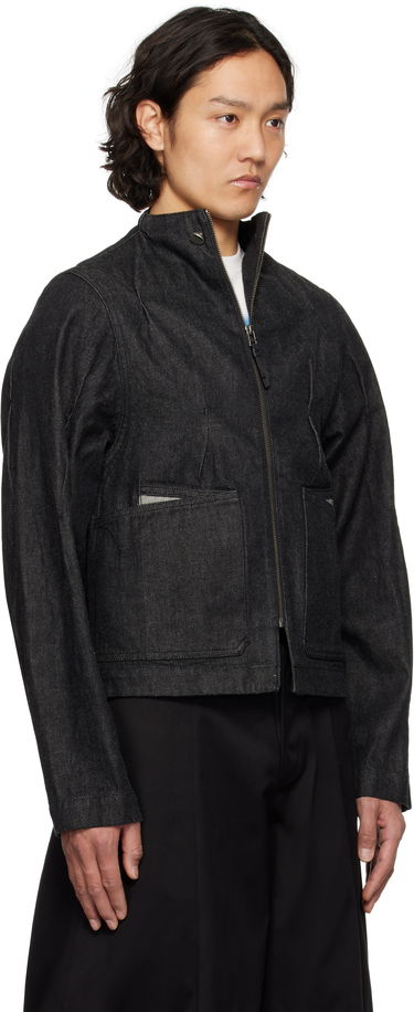 Jakna ADER ERROR ADER error Pintuck Denim Jacket Crna | BO01SSJK0108BK, 1
