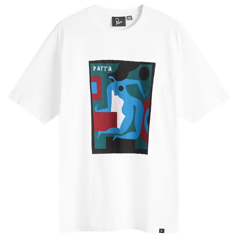 Majica kratkih rukava By Parra Parra Room Fever Graphic T-Shirt Bijela | 53510-WHT
