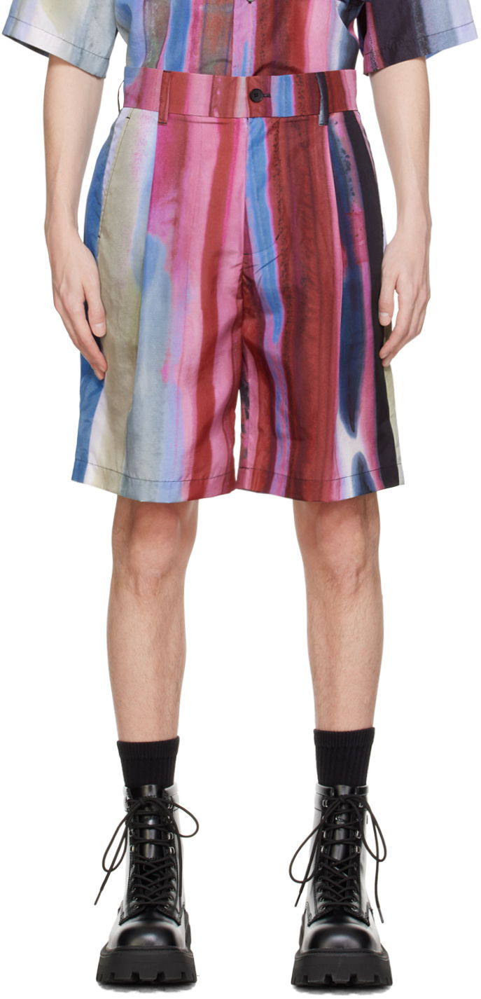 Kratke hlače Feng Chen Wang Feng Chen Wang Rainbow Print Shorts Višebojno | FUS17ST05