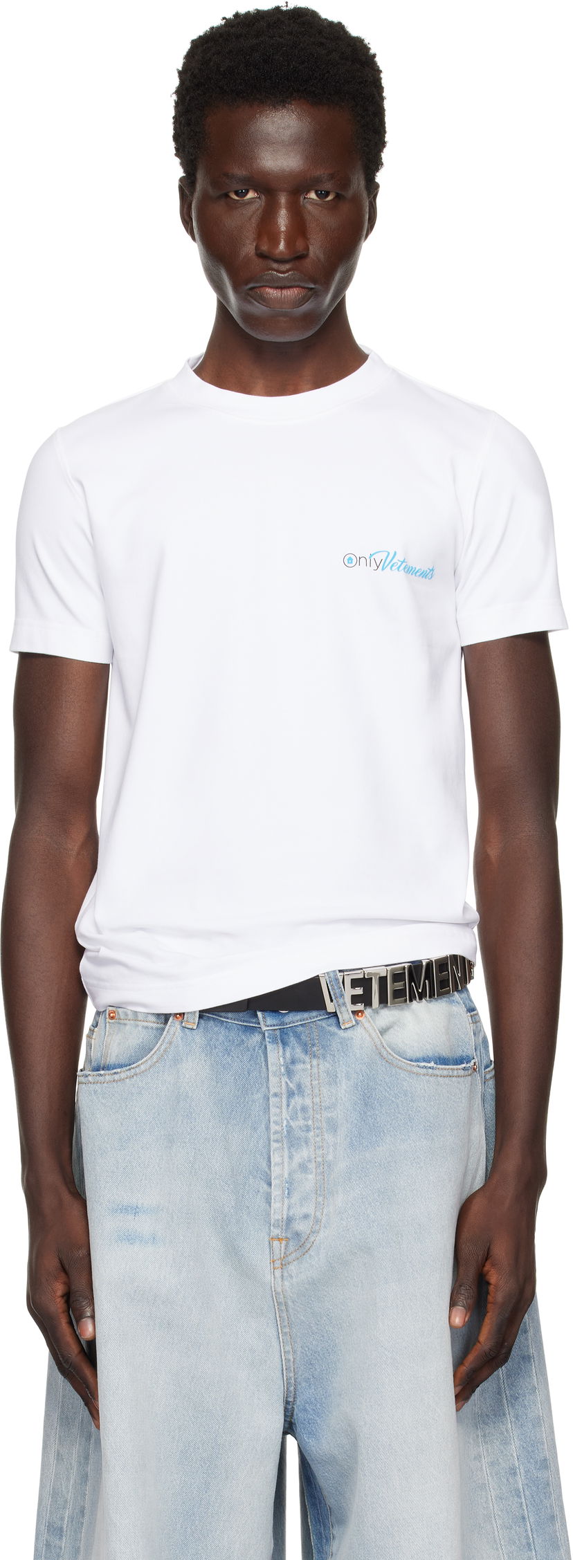 Majica kratkih rukava VETEMENTS 'Only' Graphic T-Shirt Bijela | MA66TR660W