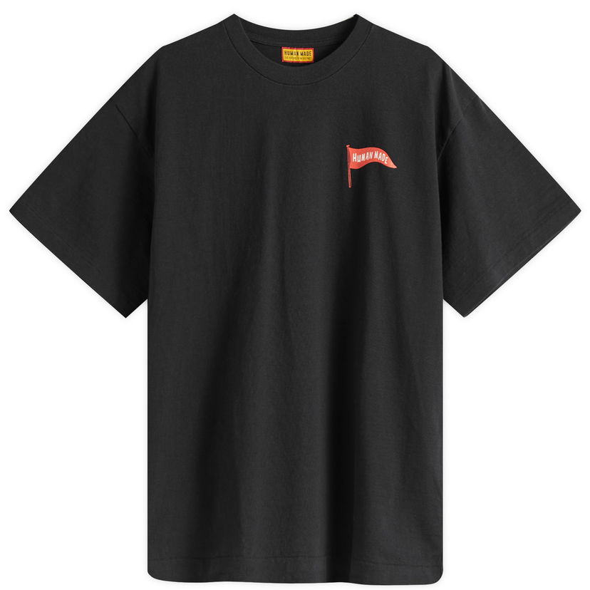 Majica kratkih rukava Human Made Human Made Flag Graphic T-Shirt, Size Large Crna | HM29TE024-NVY
