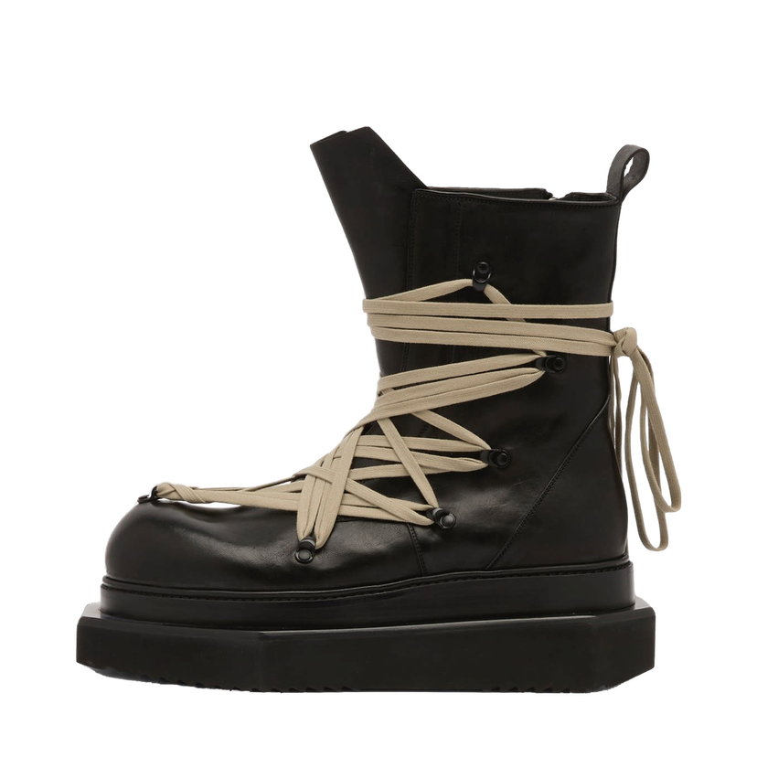 Tenisice i cipele Rick Owens Rick Owens Megalace Turbo Cyclops Boots Size EU 40 Crna | RU02E1872-LGYW1-09