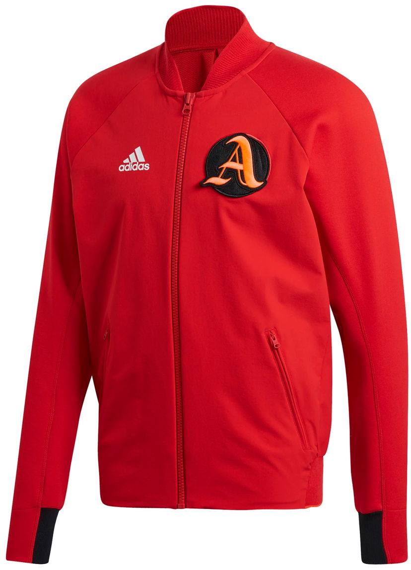 Bomber jakna adidas Originals VRCT Bomber Jacket Crvena | fi4681