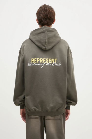 Dukserice Represent Clo Represent Patron Of The Club Hoodie Zelena | MLM4270.16, 0