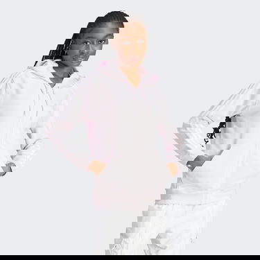 Dukserice adidas Originals Essentials 3-Stripes French Terry Regular Full-Zip Hoodie Ružičasta | IL3418, 0