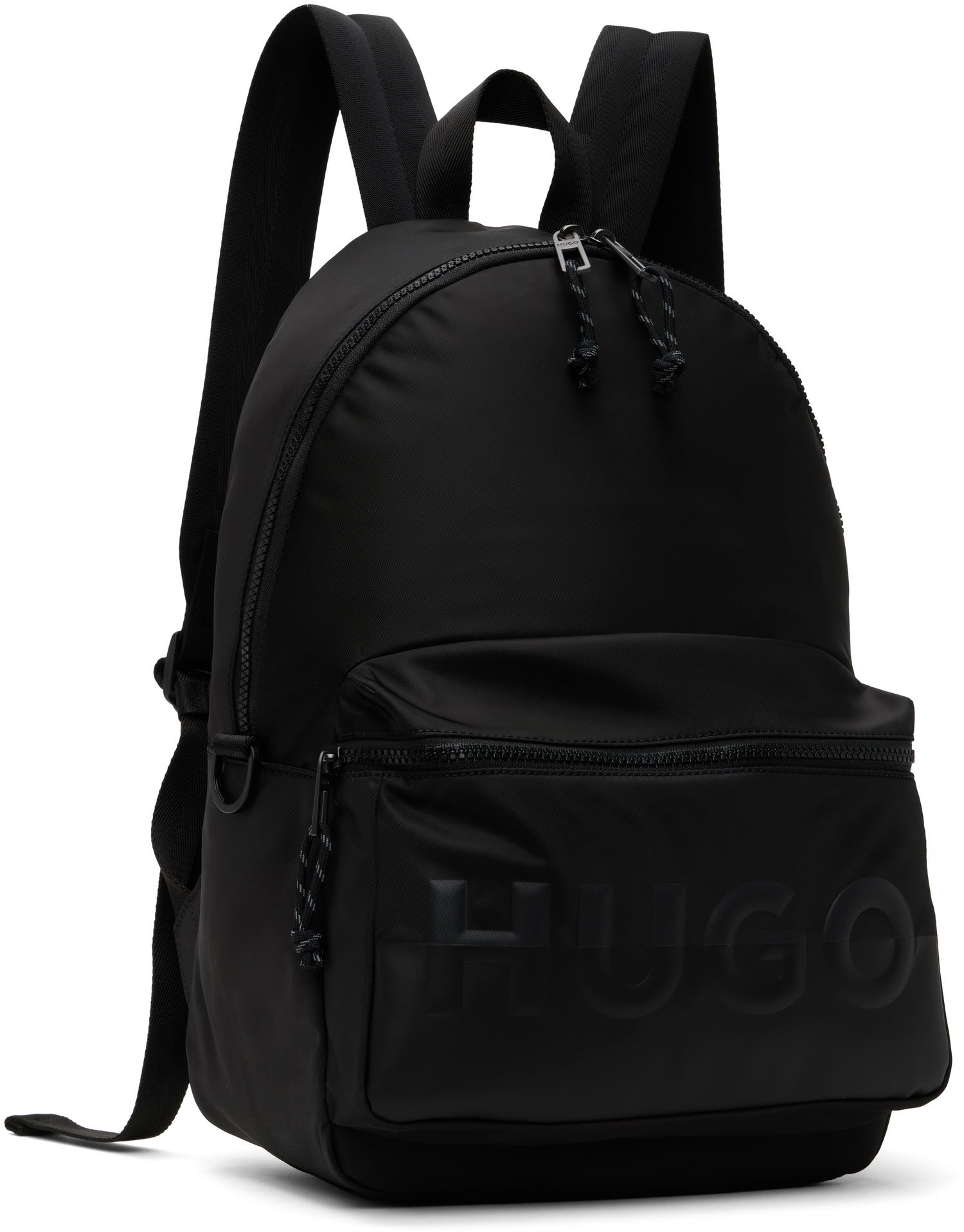 Ruksak BOSS HUGO Printed-Logo Backpack Crna | 50547114, 1