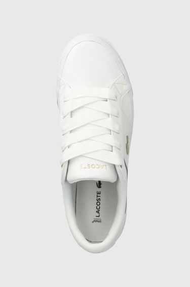 Tenisice i cipele Lacoste Lacoste Ziane Platform Logo Leather Bijela | 47CFA0005, 3