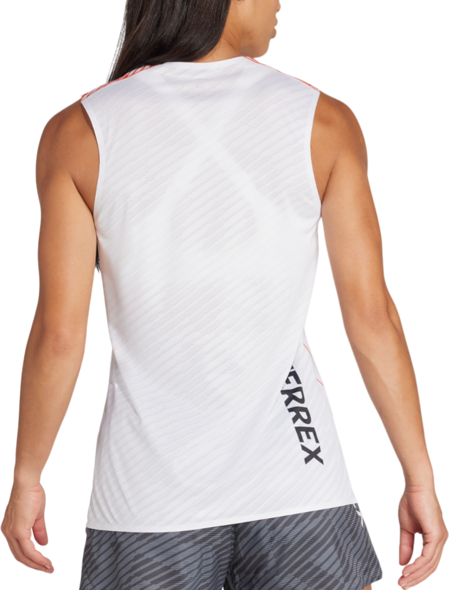 Majica bez rukava adidas Performance Terrex Techrock Pro Tank Top Bijela | jx5189, 1