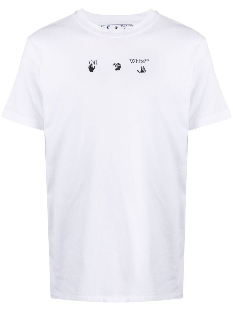 Majica kratkih rukava Off-White Marker Arrow T-shirt Bijela | OMAA027S21JER0070125