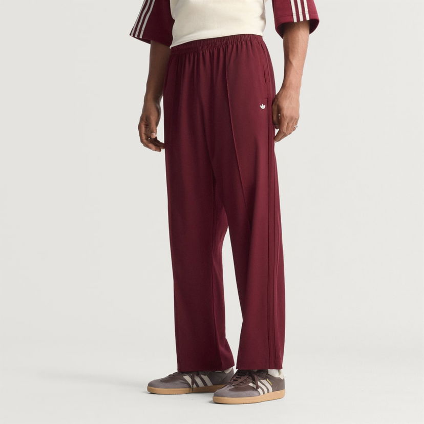 Trenirka adidas Performance Track Pants Premium Baggy Tamnocrvena | KA5258