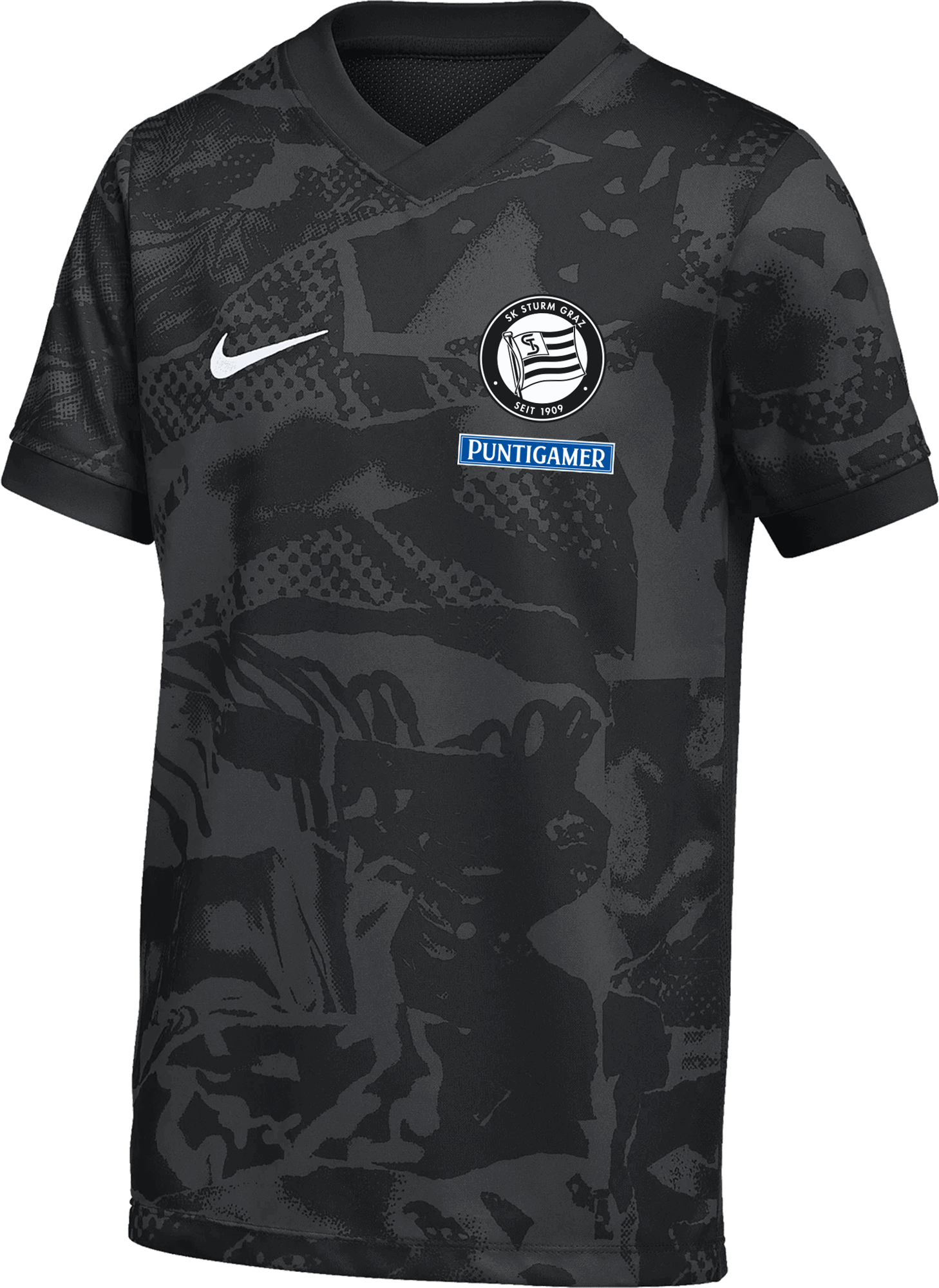 Majica kratkih rukava Nike SK Sturm Graz PreMatch T-Shirt 2025/26 Crna | stgfz9332-010, 0