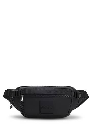 Torba oko struka BOSS Ripstop belt bag with split-logo patch Crna | 50551798
