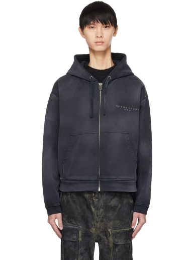 Dukserice GUESS USA Faded Hoodie Crna | M3BQ06KBB40